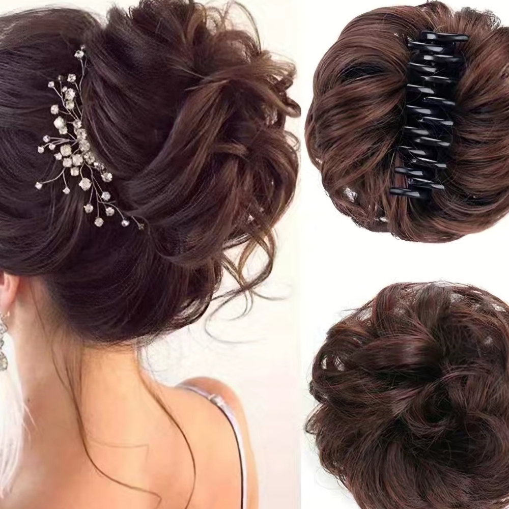 Chic Auburn Hair Clip Extension